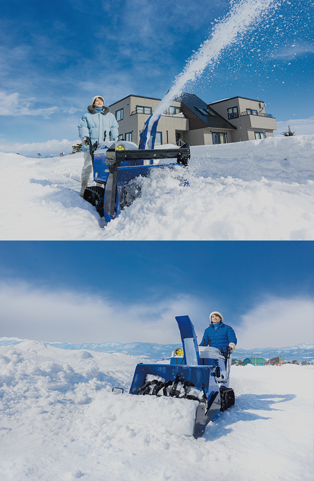 家庭用除雪機の点検・整備・修理・在庫保管｜買取・販売なら北海道除雪